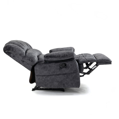 Large Fabric Manual Recliner Chair for Living Room