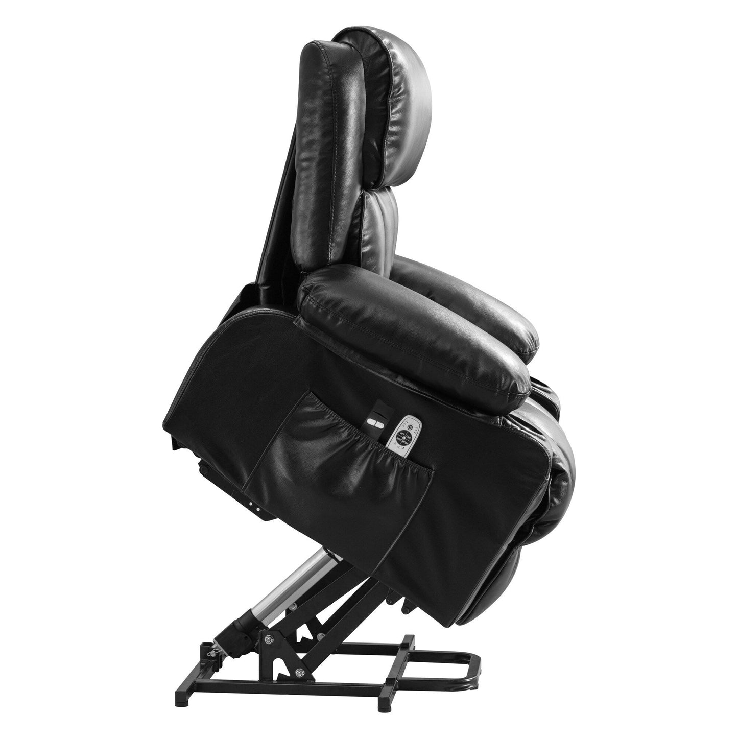 Large Power Lift Recliner Chair with Heat & 8?Point Massage