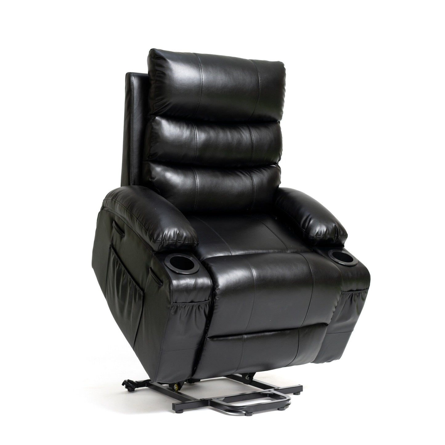 Large Size Electric Power Lift Recliner Chair Sofa with 8 Point Vibration Massage and Lumber Heat