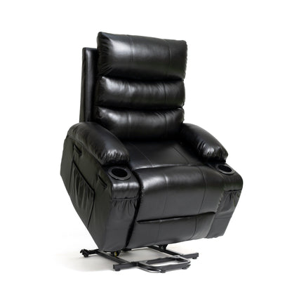Large Size Electric Power Lift Recliner Chair Sofa with 8 Point Vibration Massage and Lumber Heat