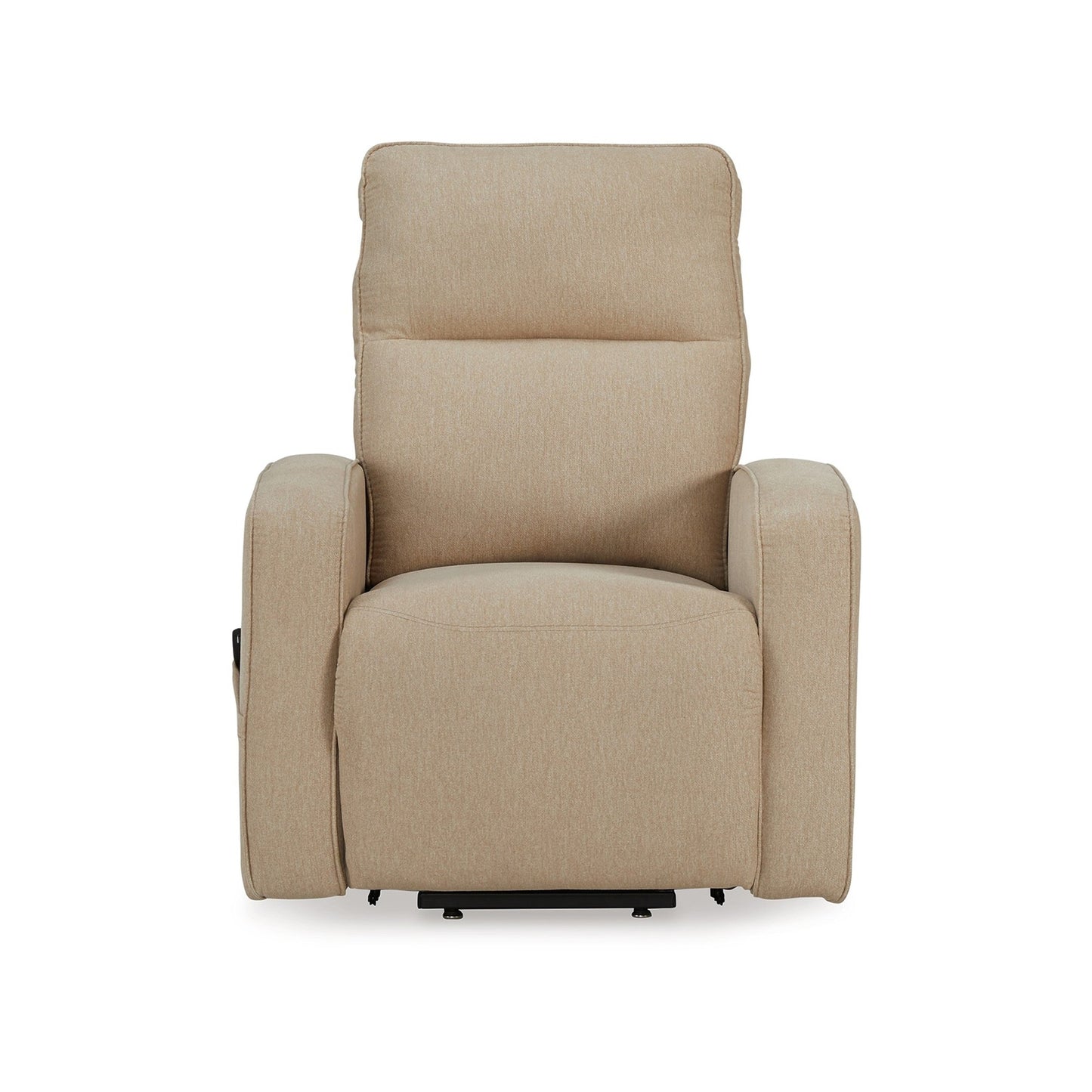 Lawson Power Lift Recliner Chair, Taupe Polyester, Soft Foam Cushioned