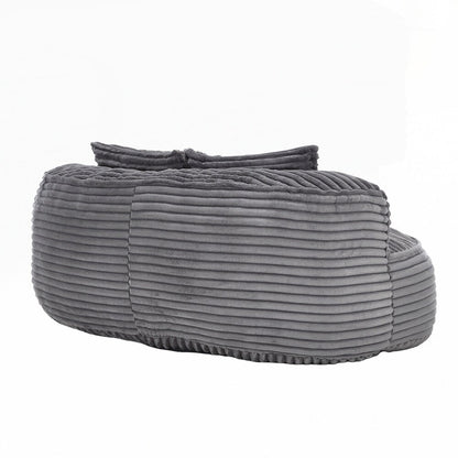 Lazy Sofa Durable Comfort Lounger High Back Bean Bag Chair Couch for Adults and Kids - 2 Seat