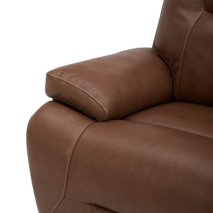 Liberty Furniture Cameron Power Leather Recliner with Charging Port