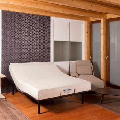 Life Motion 8 Queen Memory foam mattress and adjustable bed set