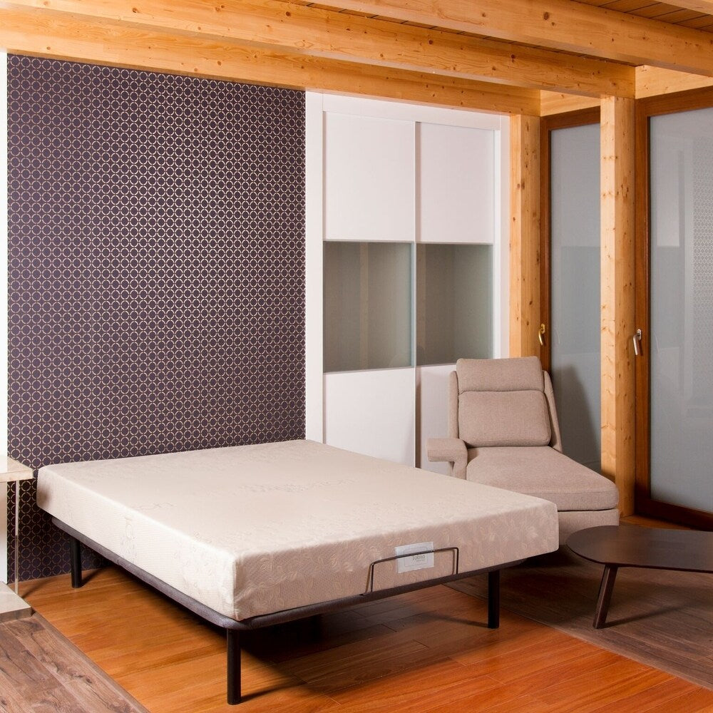 Life Motion 8 Queen Memory foam mattress and adjustable bed set