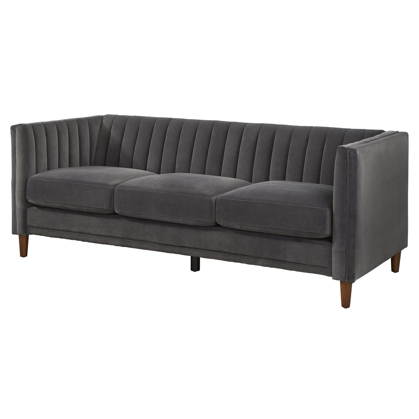 Lifestorey Paxton Channel Back Tuxedo Sofa