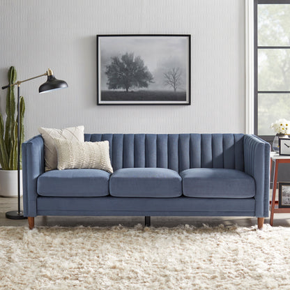 Lifestorey Paxton Channel Back Tuxedo Sofa