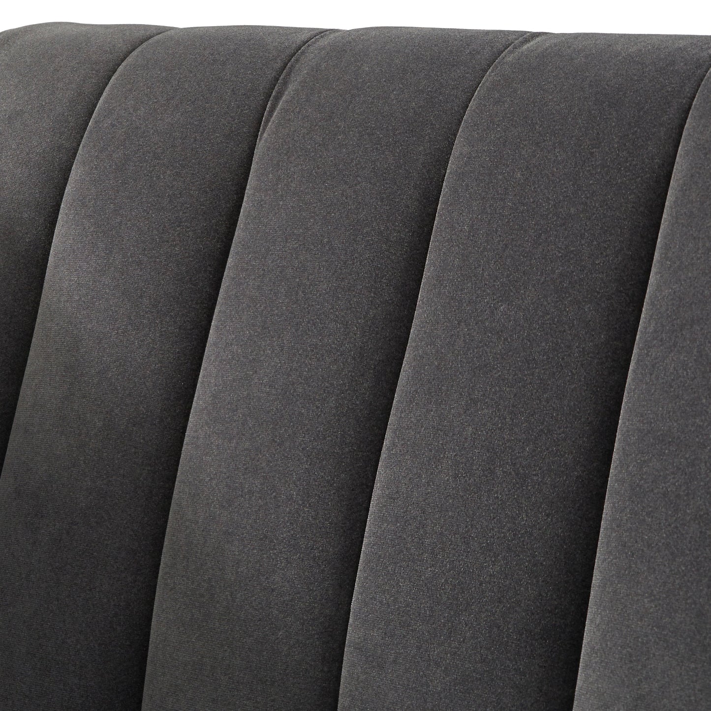 Lifestorey Paxton Channel Back Tuxedo Sofa