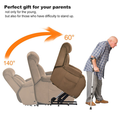 Lift Chair Recliner for Elderly Power Remote Control
