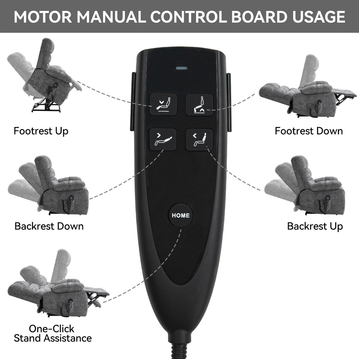 Lift Recliner Chair Heat Massage