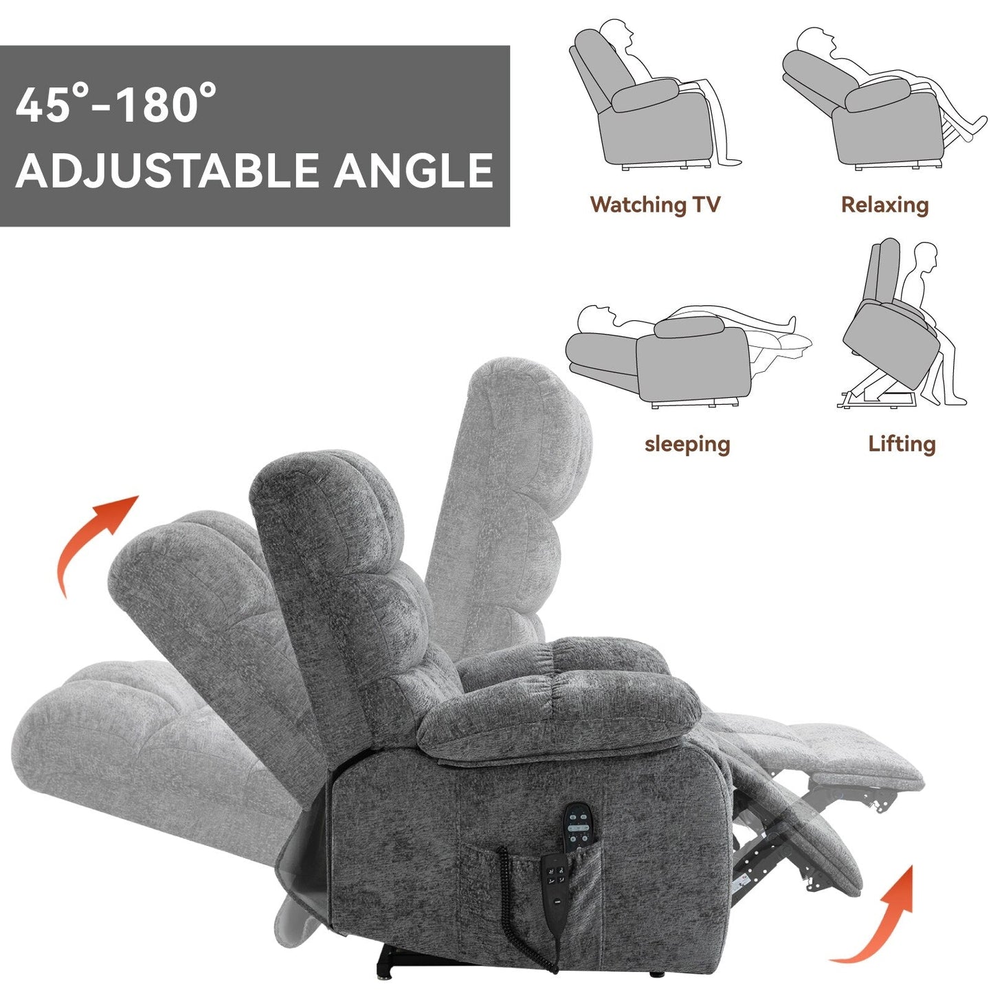 Lift Recliner Chair Heat Massage