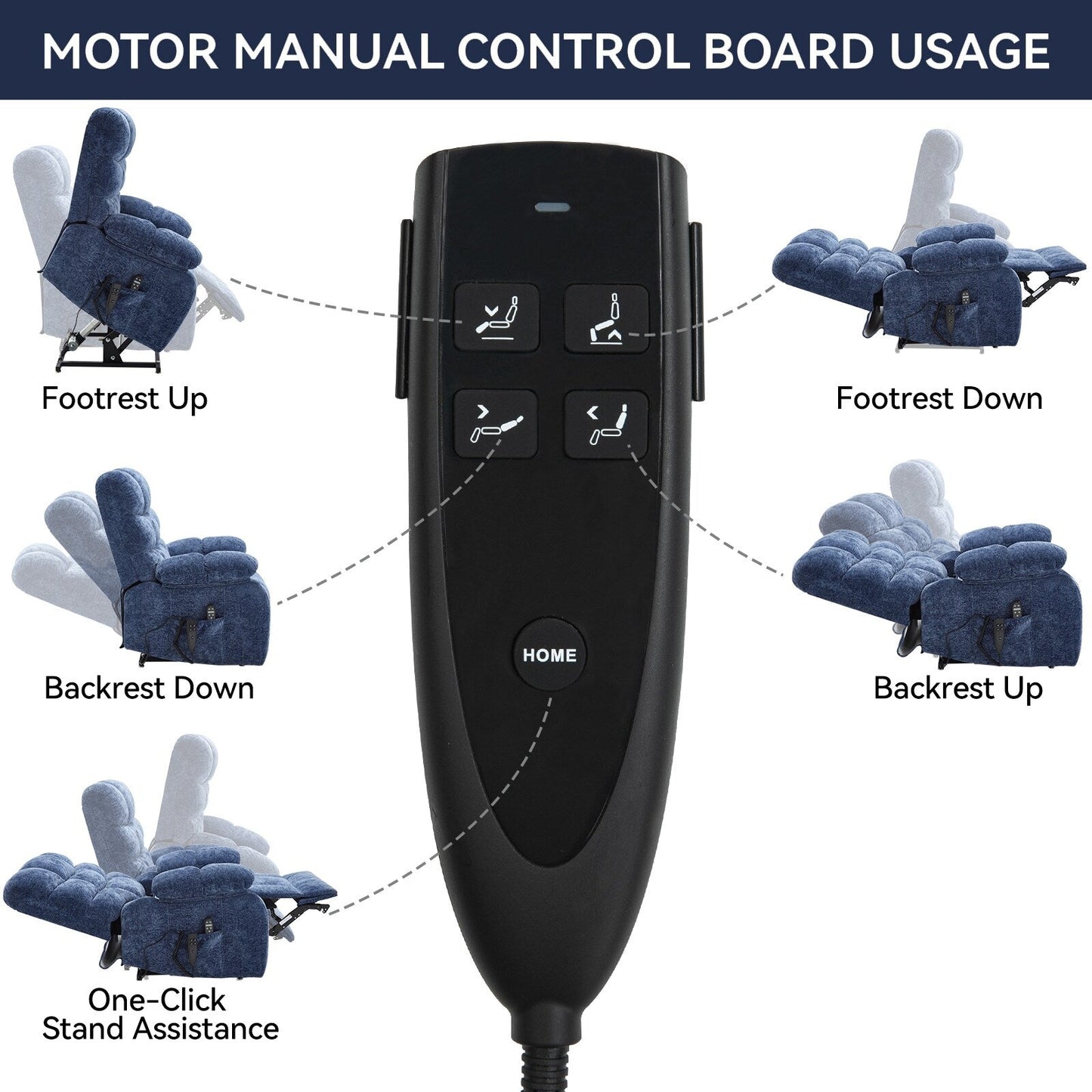 Lift Recliner Chair Heat Massage
