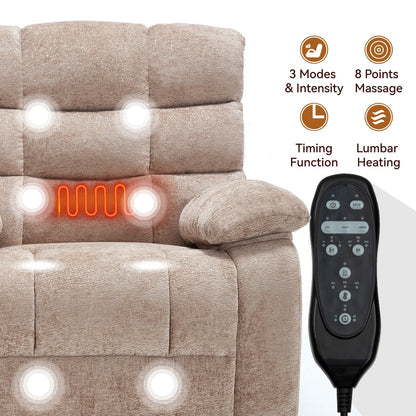 Lift Recliner Chair Heat Massage
