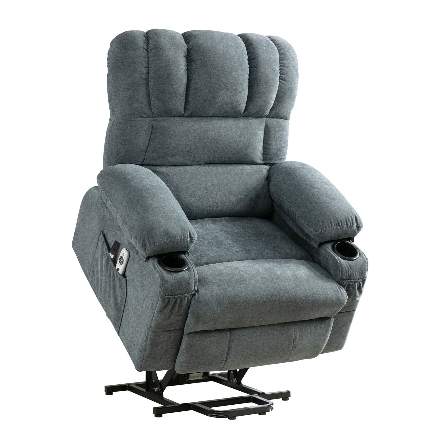 Lift Recliner Chair with Massage & Heat, USB & Remote