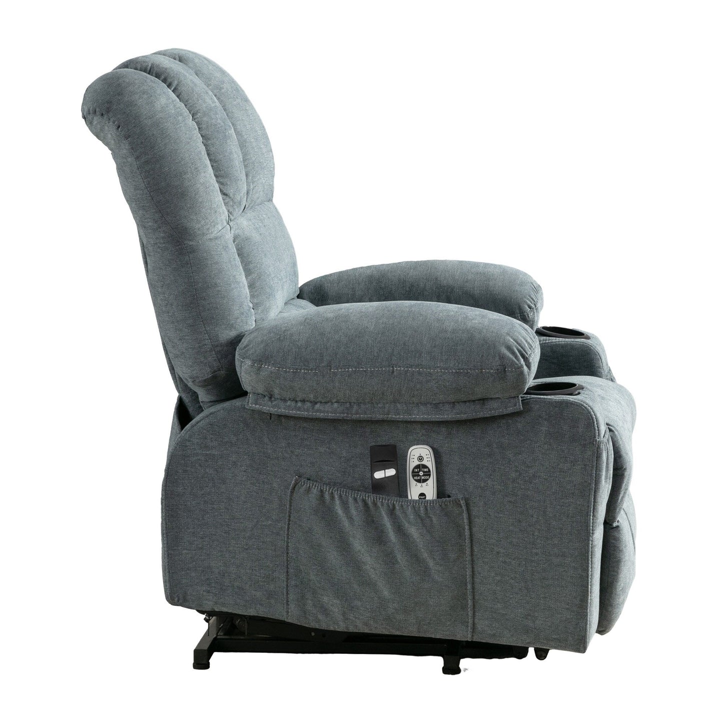 Lift Recliner Chair with Massage & Heat, USB & Remote
