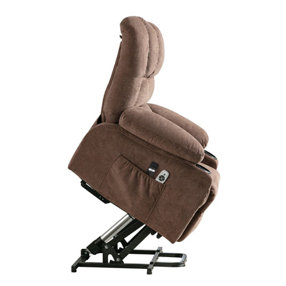 Lift Recliner Chair with Massage & Heat, USB & Remote