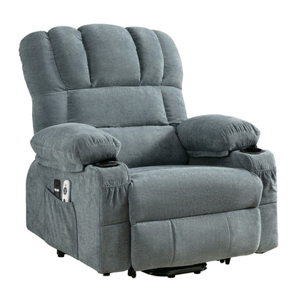 Lift Recliner Chair with Massage & Heat, USB & Remote