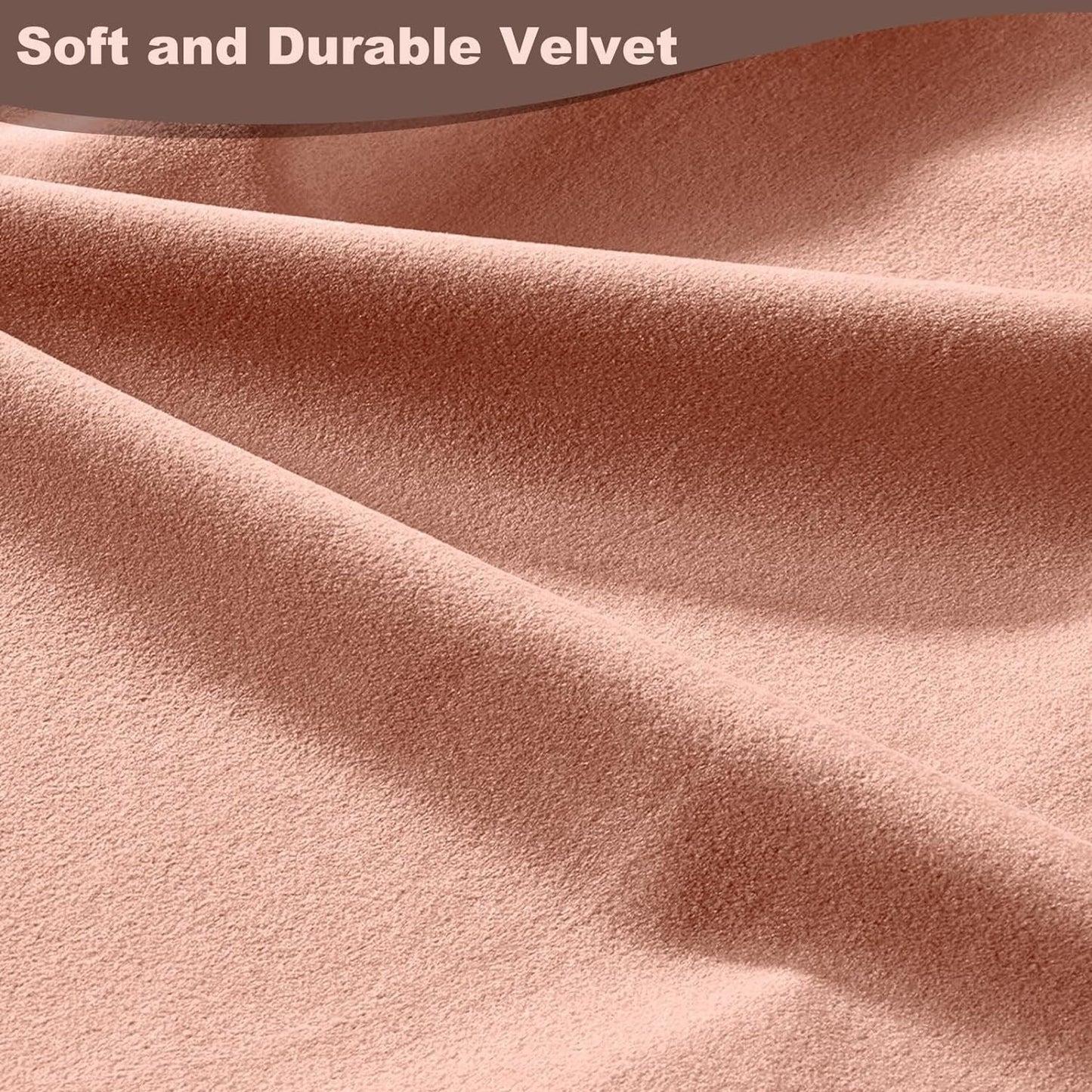 Light Pink Modern 78 Loveseat Futon Convertible Sofa Bed with 2 Pillows and Backrest for Living Room