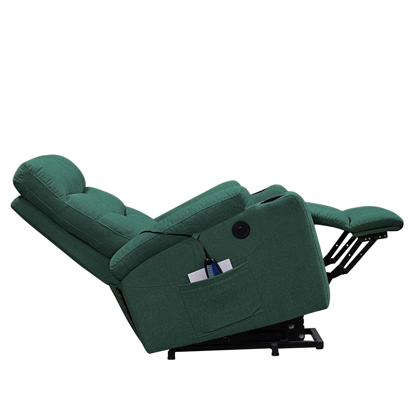 Liyasi Electric Power Lift Recliner Chair Sofa with Massage and Heat for Elderly