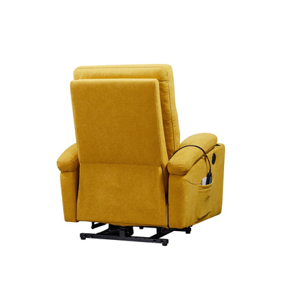 Liyasi Electric Power Lift Recliner Chair Sofa with Massage and Heat for Elderly