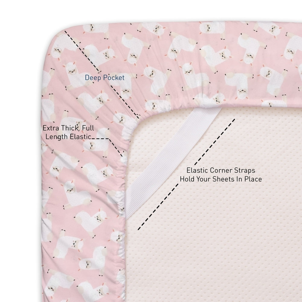 Llamas Sheet Set by Sweet Home Collection - Multi