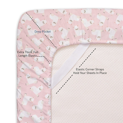 Llamas Sheet Set by Sweet Home Collection - Multi