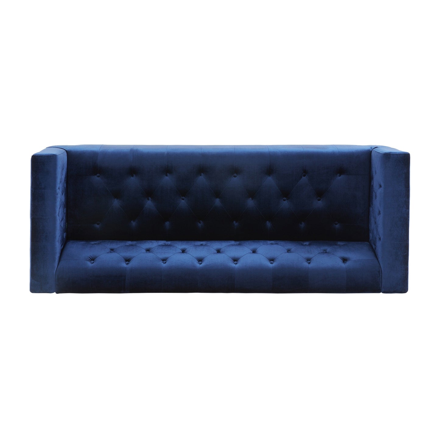 Loomis Contemporary Velvet 3-Seater Sofa by Christopher Knight Home