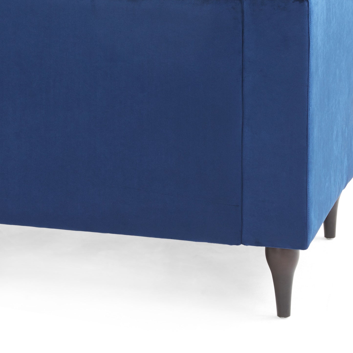 Loomis Contemporary Velvet 3-Seater Sofa by Christopher Knight Home