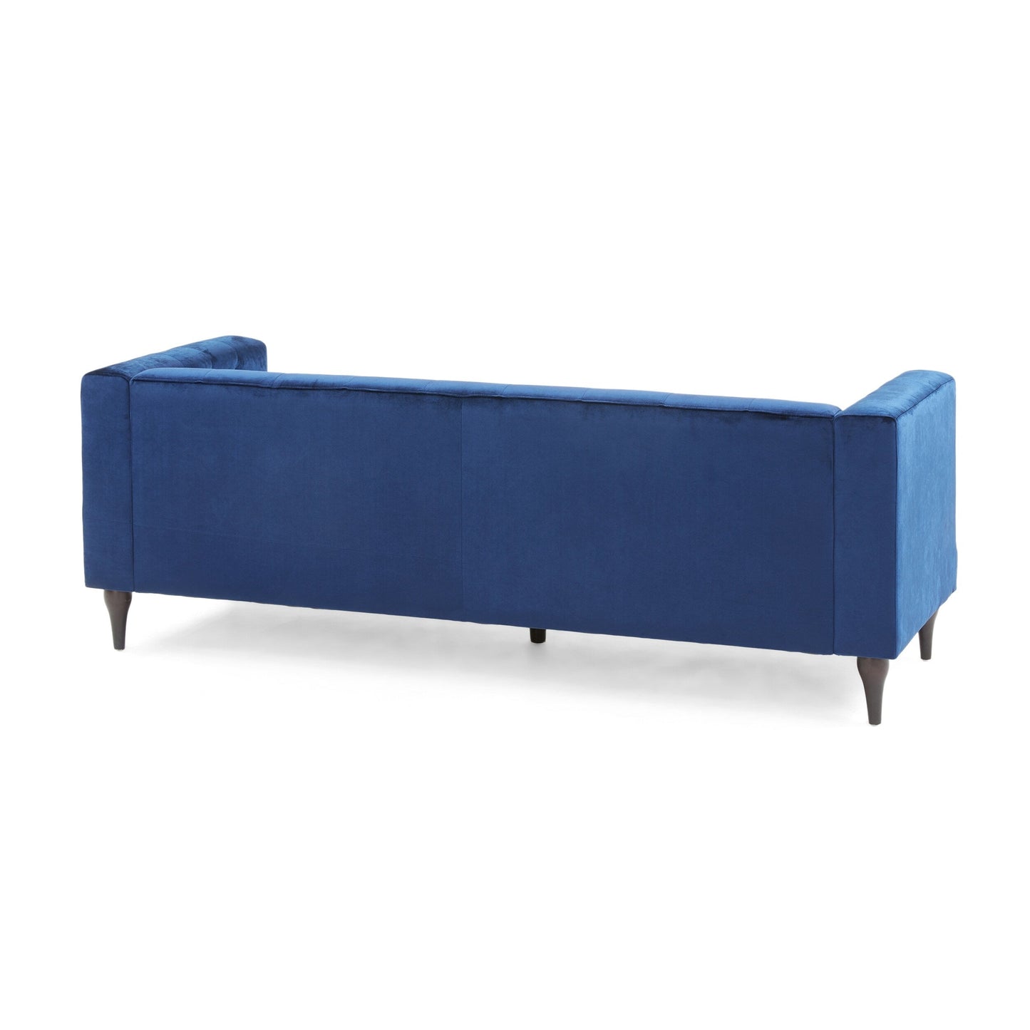 Loomis Contemporary Velvet 3-Seater Sofa by Christopher Knight Home