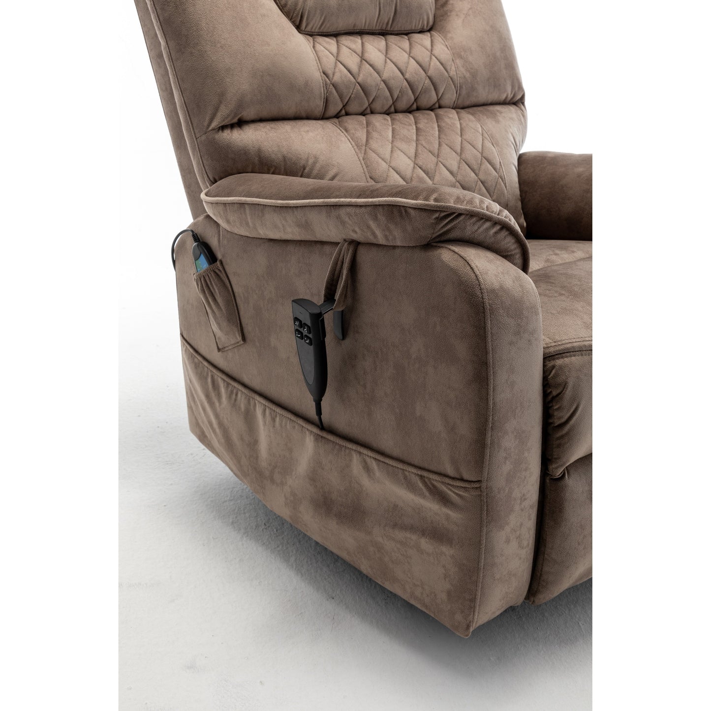Lounge Chair Lift Chair Relax Sofa Chair Sitting Room Power Supply Elderly Electric Lounge Chair (180 Degree Lying Flat)