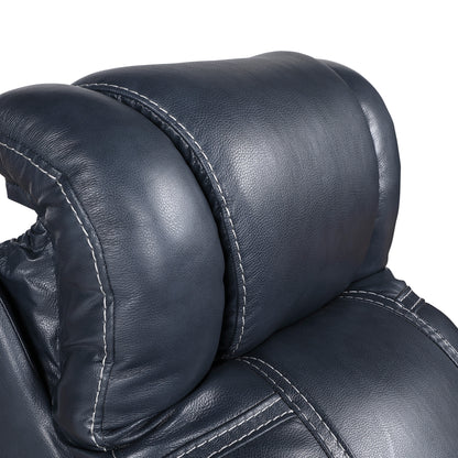 Lourical Leather Match Power Reclining Chair