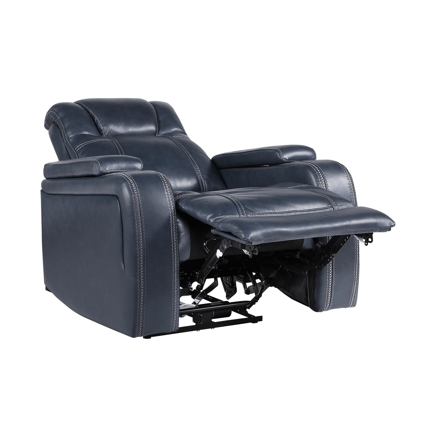 Lourical Leather Match Power Reclining Chair