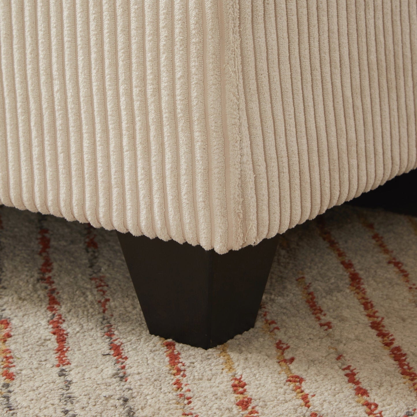 Loveseat Sofa Sofa Bed Corduroy Sleeper Sofa with USB Ports