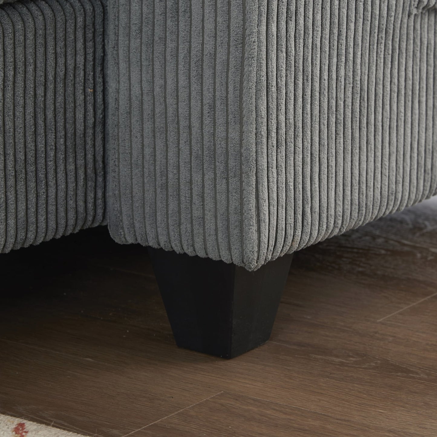 Loveseat Sofa Sofa Bed Corduroy Sleeper Sofa with USB Ports