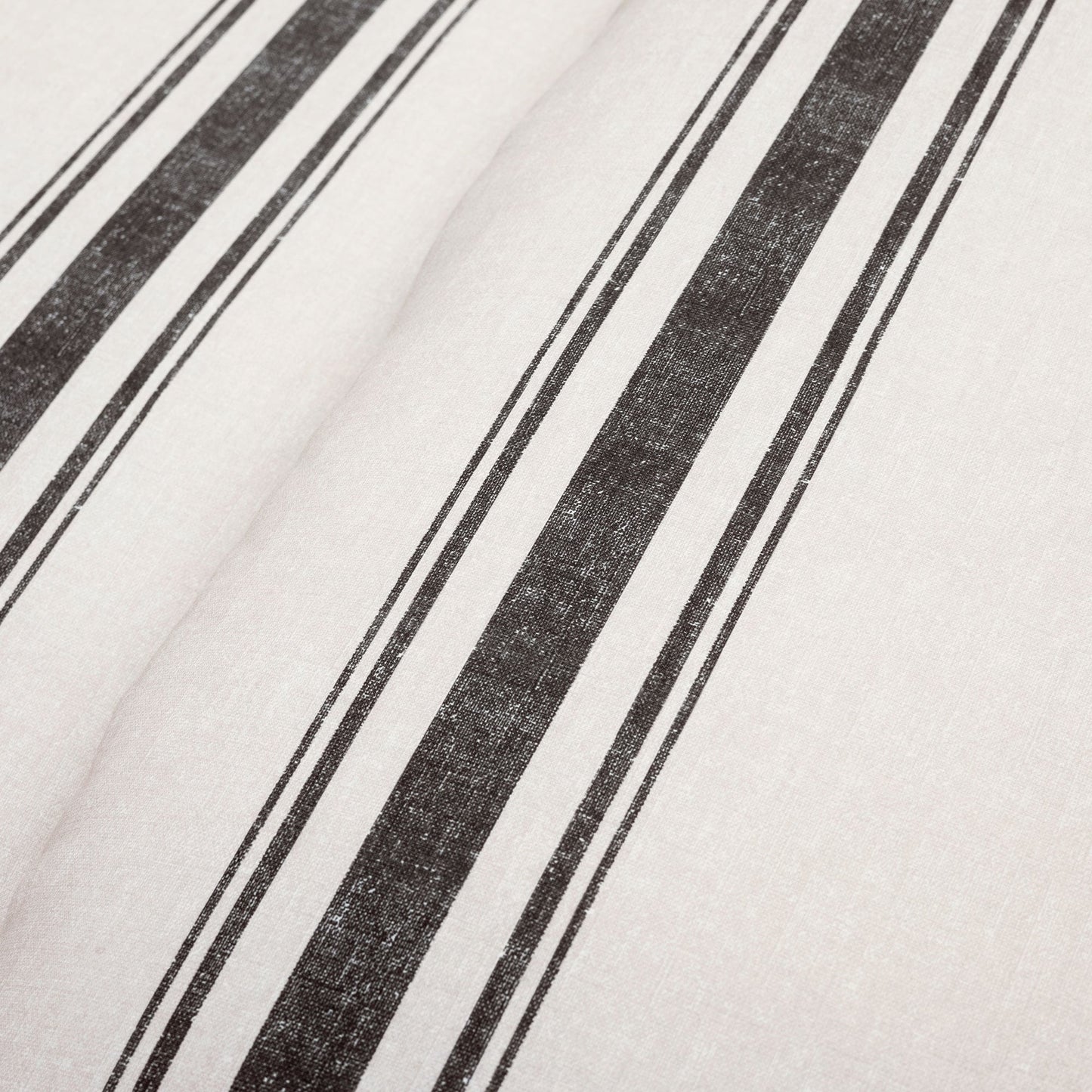 Lush Decor Farmhouse Stripe 3 Piece Duvet Cover Set