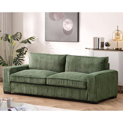 Luxe Corduroy Living Room Sofa
