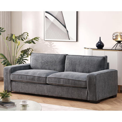 Luxe Corduroy Living Room Sofa