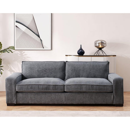 Luxe Corduroy Living Room Sofa