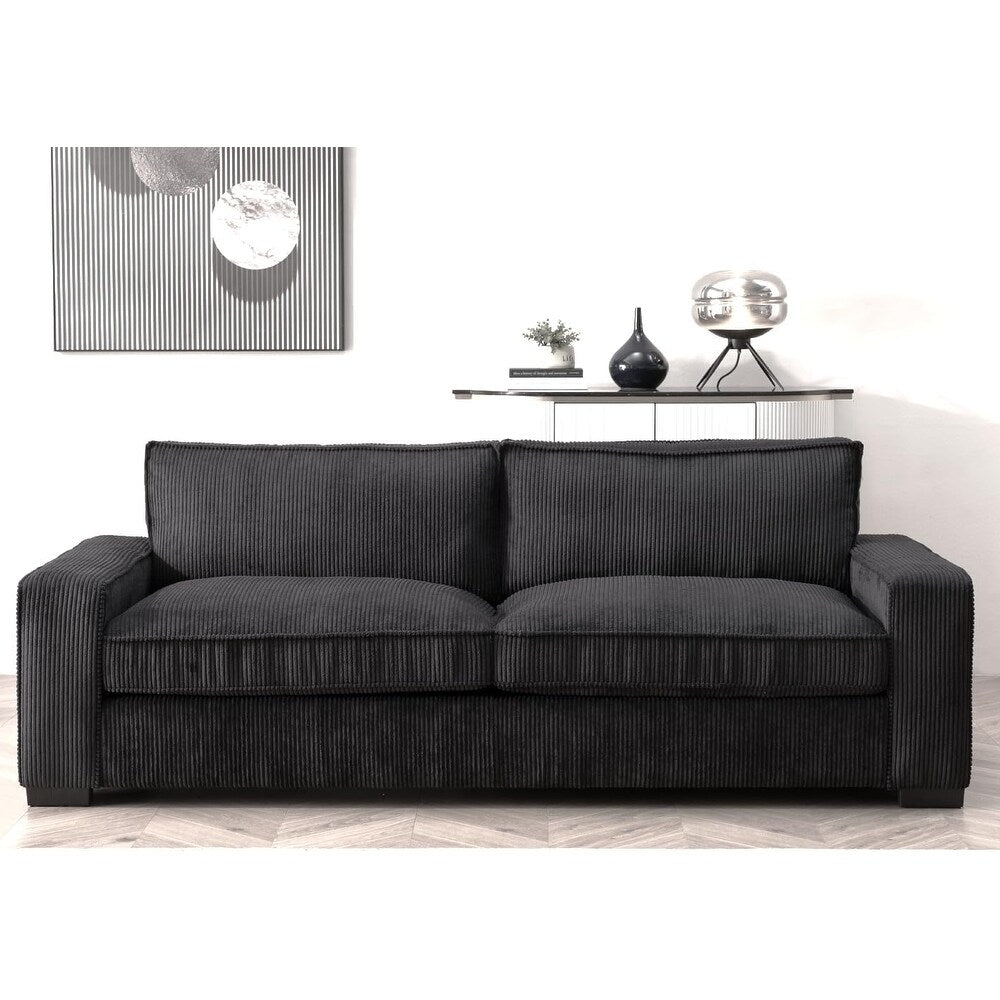 Luxe Corduroy Living Room Sofa