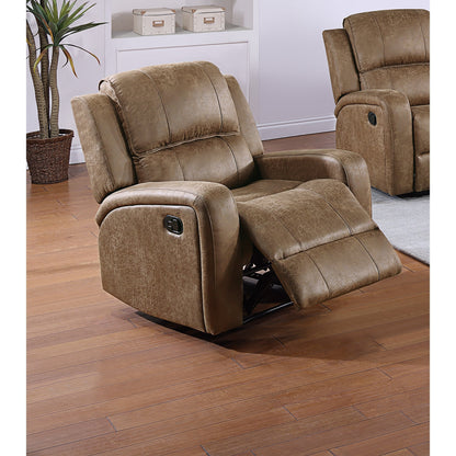 Luxurious Single Recliner with Horizontal and Vertical Tufting for Unmatched Comfort and Style