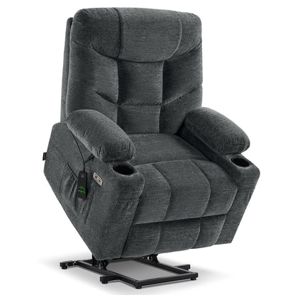 MCombo Power Lift Recliner Chair with Extended Footrest for Elderly People
