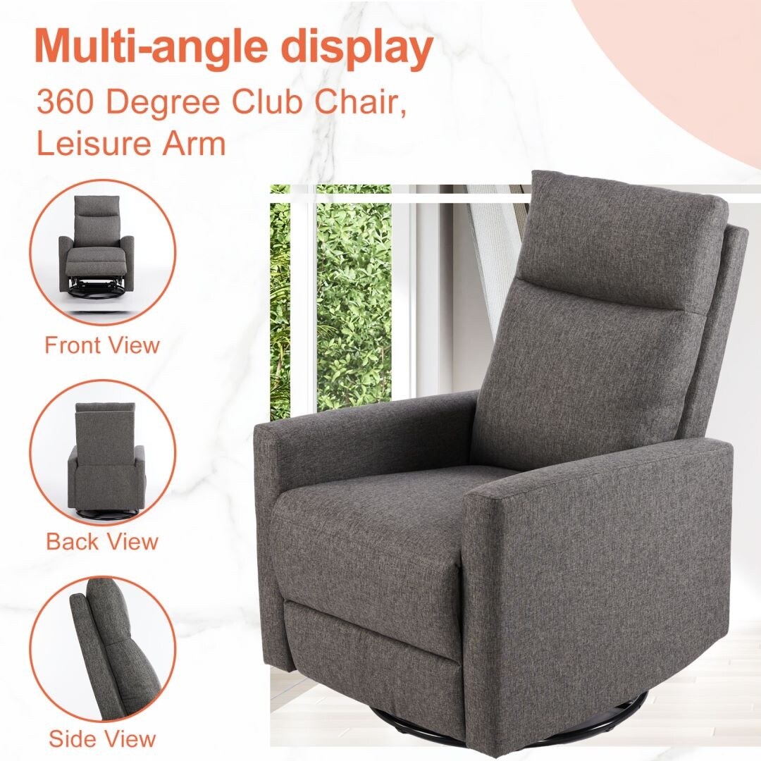 Manual Recliner Chair Winback Single Sofa