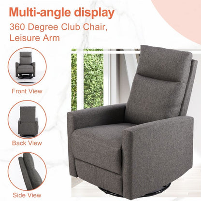 Manual Recliner Chair Winback Single Sofa