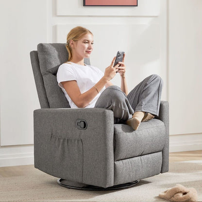 Manual Recliner Chair Winback Single Sofa