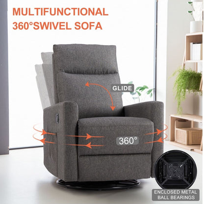 Manual Recliner Chair Winback Single Sofa