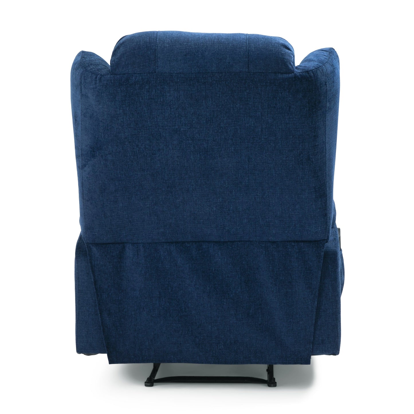 Manual Recliner Chair with 5 Massage Modes, Lumbar Heat, Dual Cup Holders, Remote Control, and Side Storage Pocket
