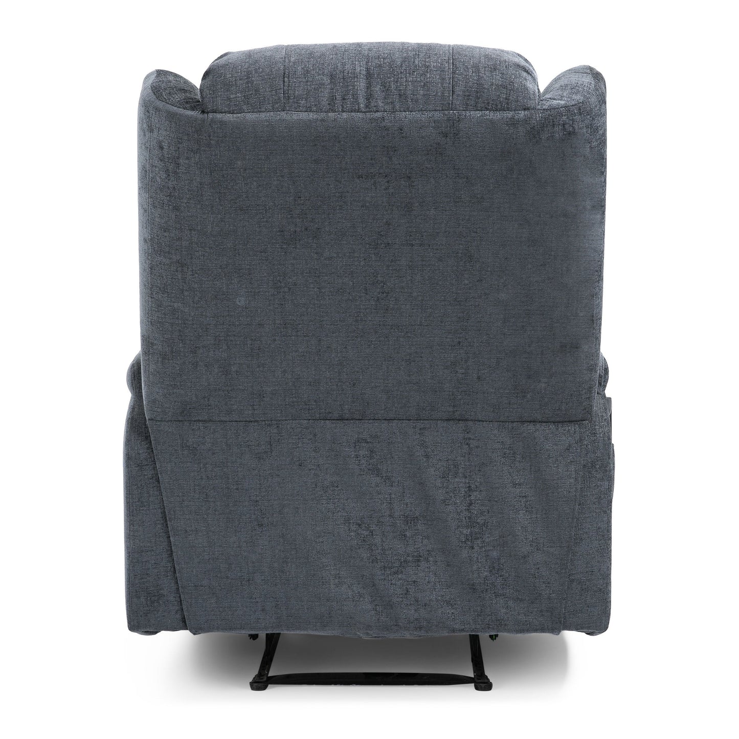 Manual Recliner Chair with 5 Massage Modes, Lumbar Heat, Dual Cup Holders, Remote Control, and Side Storage Pocket
