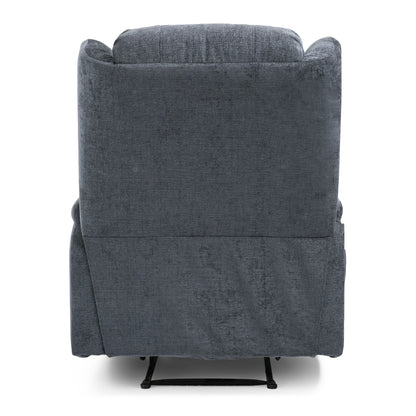 Manual Recliner Chair with 5 Massage Modes, Lumbar Heat, Dual Cup Holders, Remote Control, and Side Storage Pocket