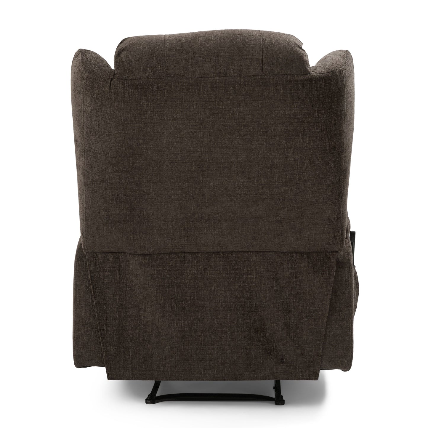 Manual Recliner Chair with 5 Massage Modes, Lumbar Heat, Dual Cup Holders, Remote Control, and Side Storage Pocket