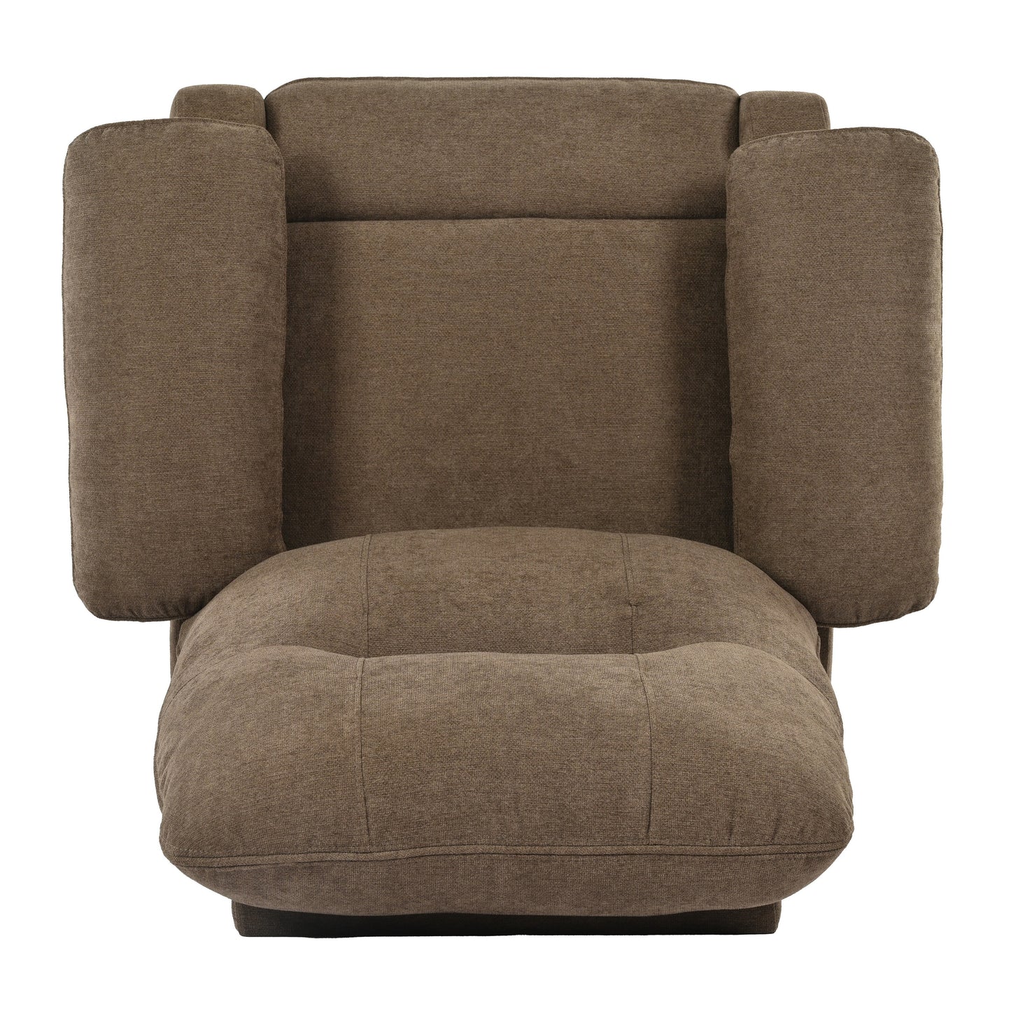 Manual Recliner with Massage and Heating, Sturdy Solid Wood Frame, and Comfortable Fabric Upholstery